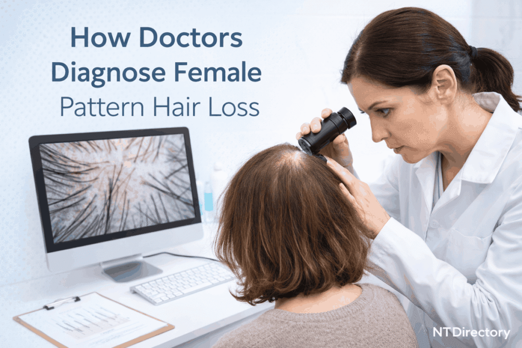 How Doctors Diagnose Female Pattern Hair Loss