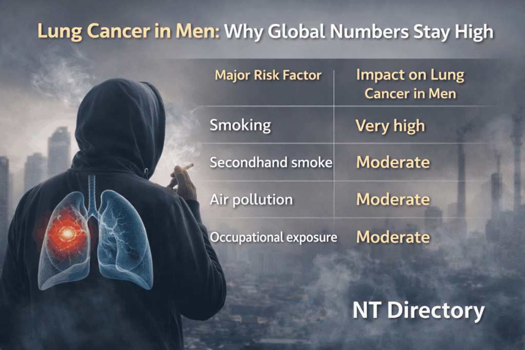 Lung Cancer in Men - Why Global Numbers Stay High